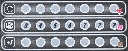 Clever tot de 3e Macht: Scoreformulier (Bonusvakken)