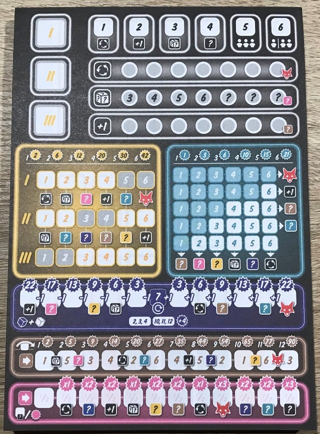 Clever tot de 3e Macht: Scoreformulier
